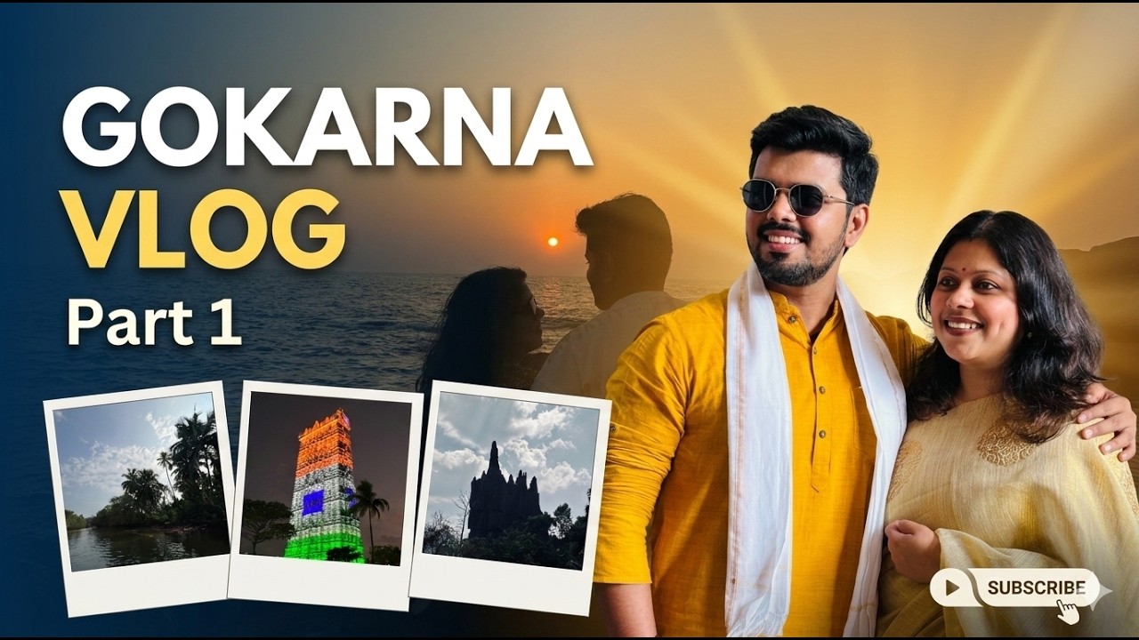 Gokarna Vlog Day 1 🌴 | Mirjan Fort, Yana Caves & Vannali Beach