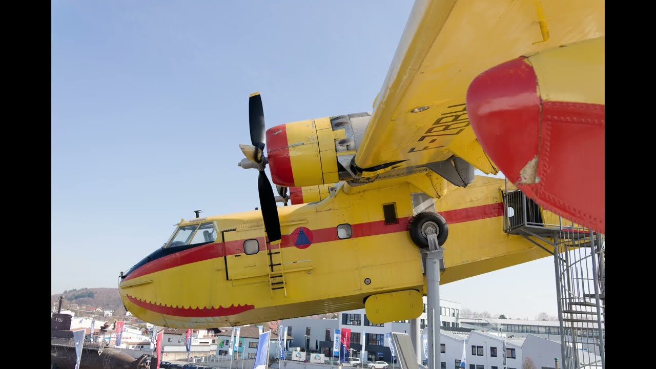 Radioaktive Displays im Technikmuseum Sinsheim