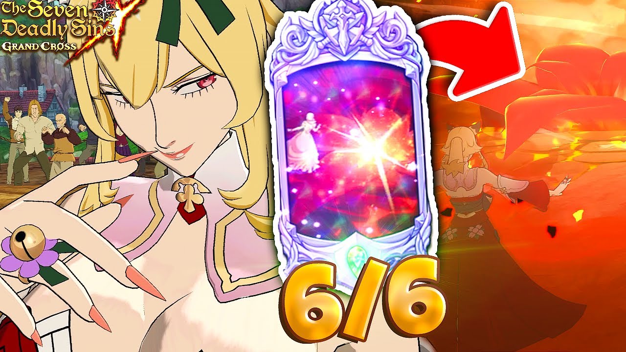 UNBRIDLED POWER!! 6/6 GELDA SHOWCASE & SUMMONS!  | Seven Deadly Sins: Grand Cross