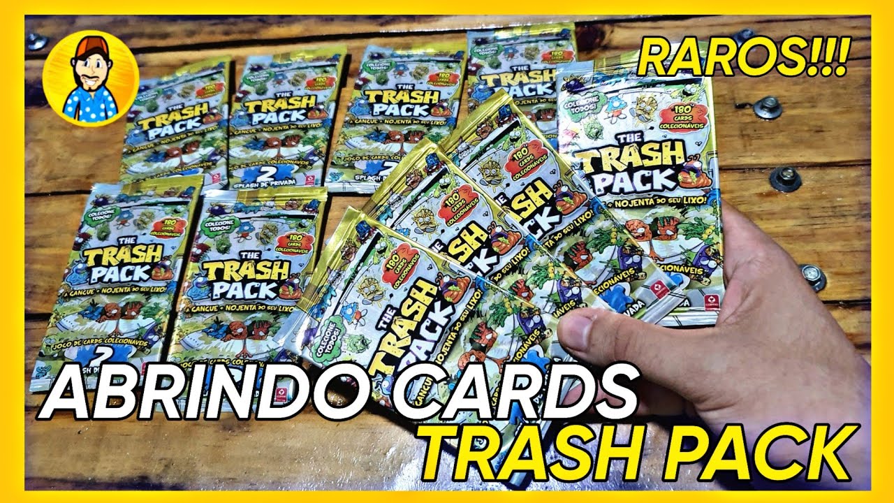 ABRINDO CARDS RAROS DE TRASH PACK