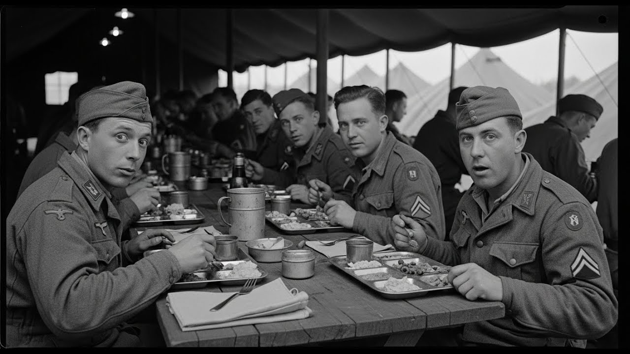 German POWs Couldn&rsquo;t Believe The Food In Camps Was Better Than Wehrmacht Rations