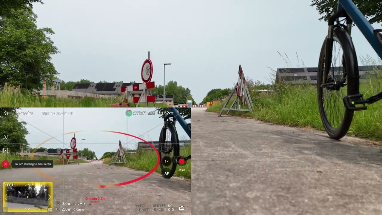 DJI Mini 4 pro Michelinpad 2 maanden later
