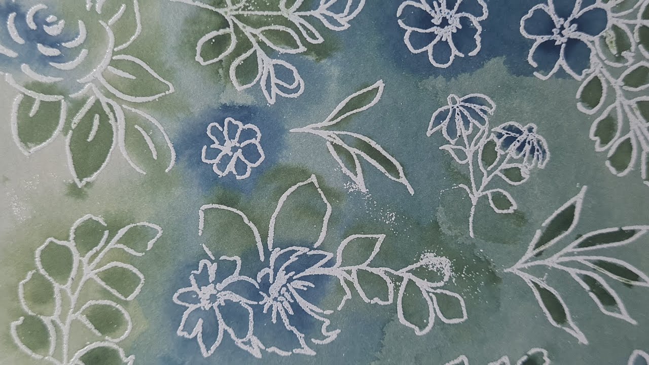 EXTRAORDINARY FLORA | 80th Birthday Card | Water colour techniques