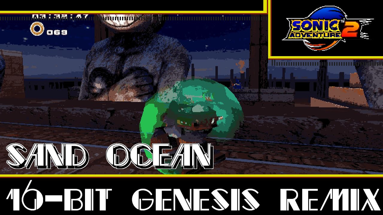 [16-Bit;Genesis]Way to the Base (Sand Ocean) - Sonic Adventure 2(COMMISSION)