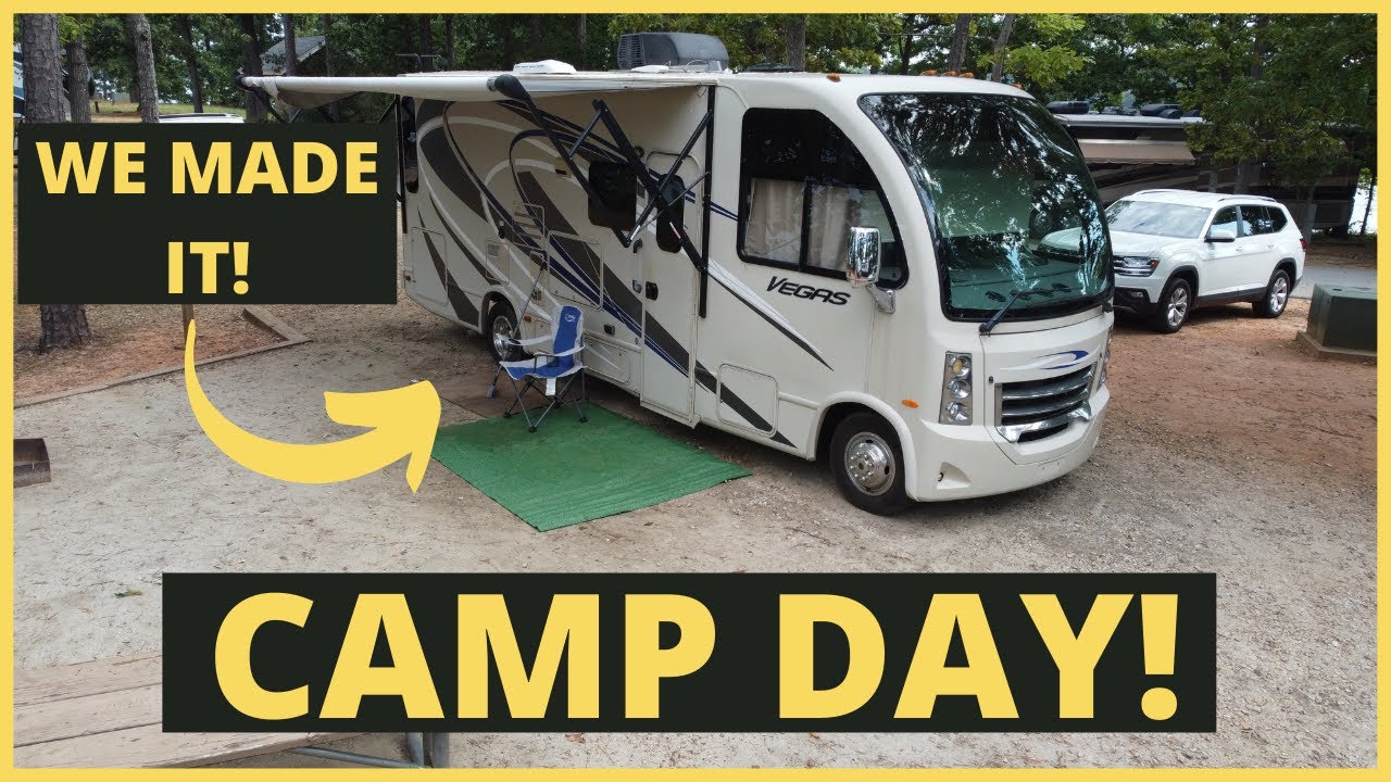 2015 THOR VEGAS RV FROM BURNT TO GREAT CUSTOM REBUILD FINALE EPISODE! WE MADE IT CAMP DAY