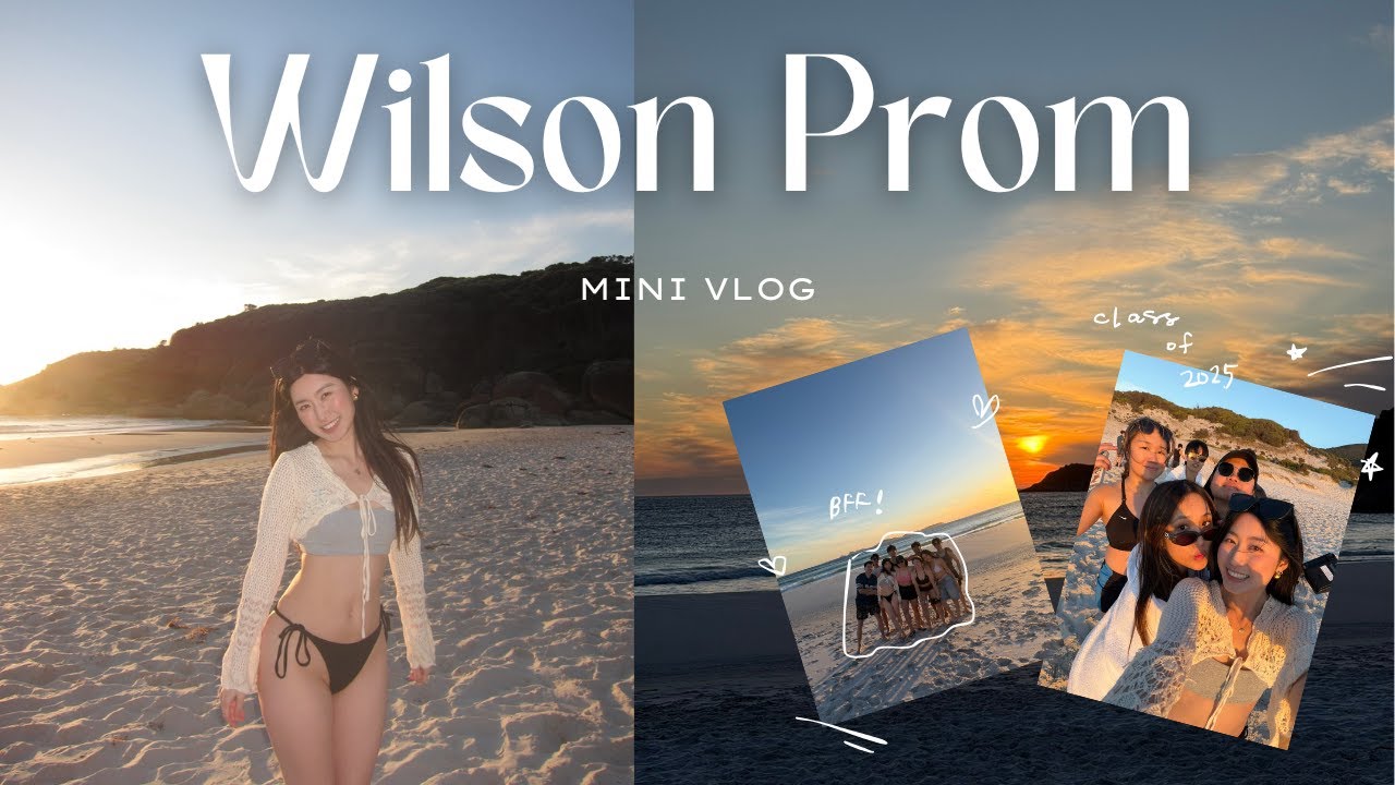 (中Eng CC) Wilson Prom Vlog | 兩日一夜mini grad trip