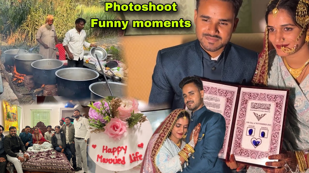 Wife Ke Sath Photoshoot || Meeting My Childhood Friends || Sakina Ke Ghar Waale Aaye 