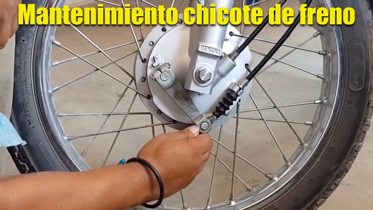Como LUBRICAR y AJUSTAR el chicote del freno delantero guía paso a paso
