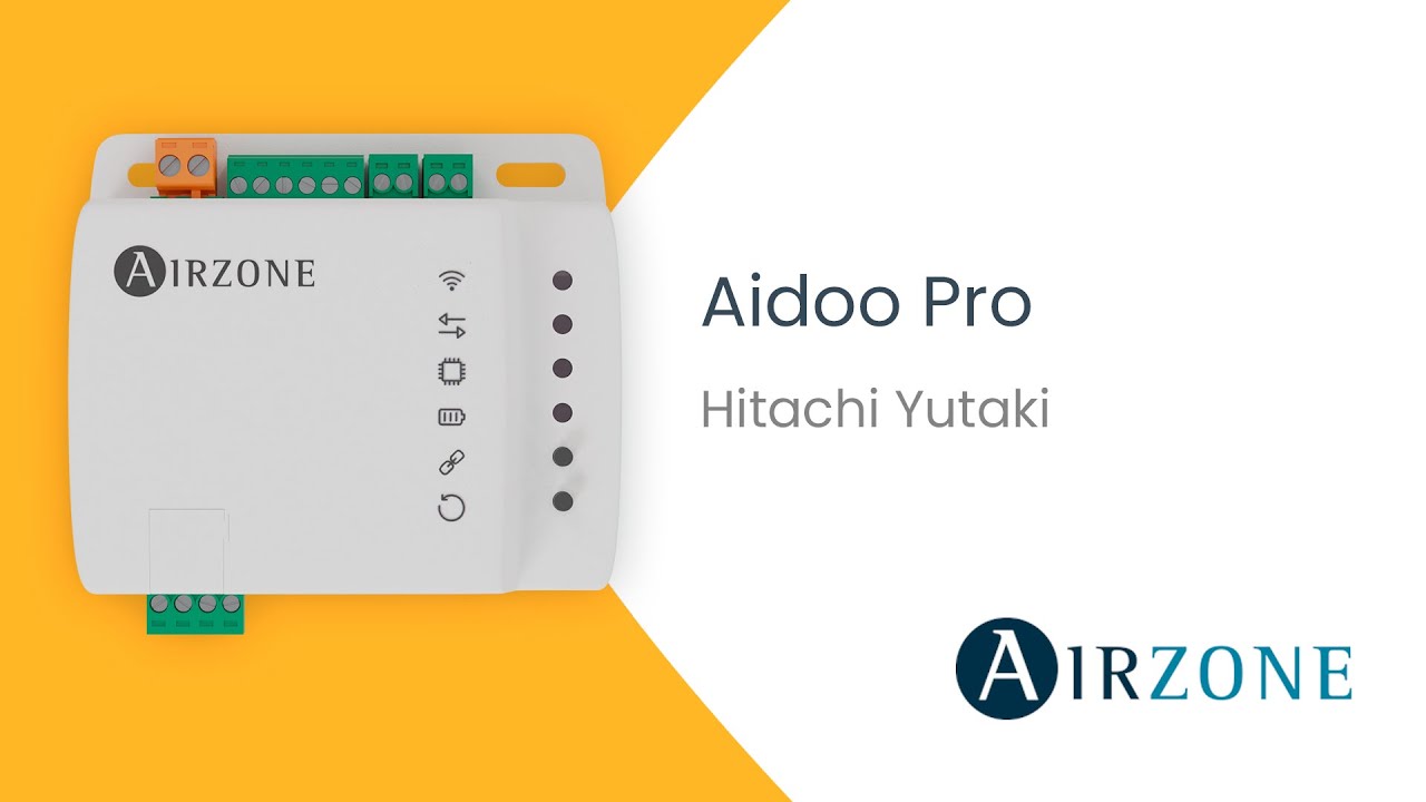 Installation - Aidoo Contrôle Pro Hitachi Yutaki