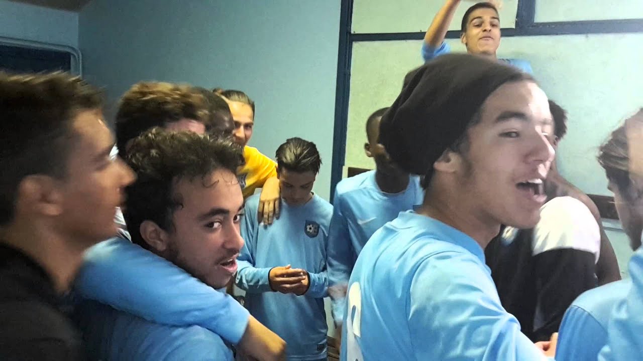 AS Ermont - Cris de joie des U19 après leur victoire