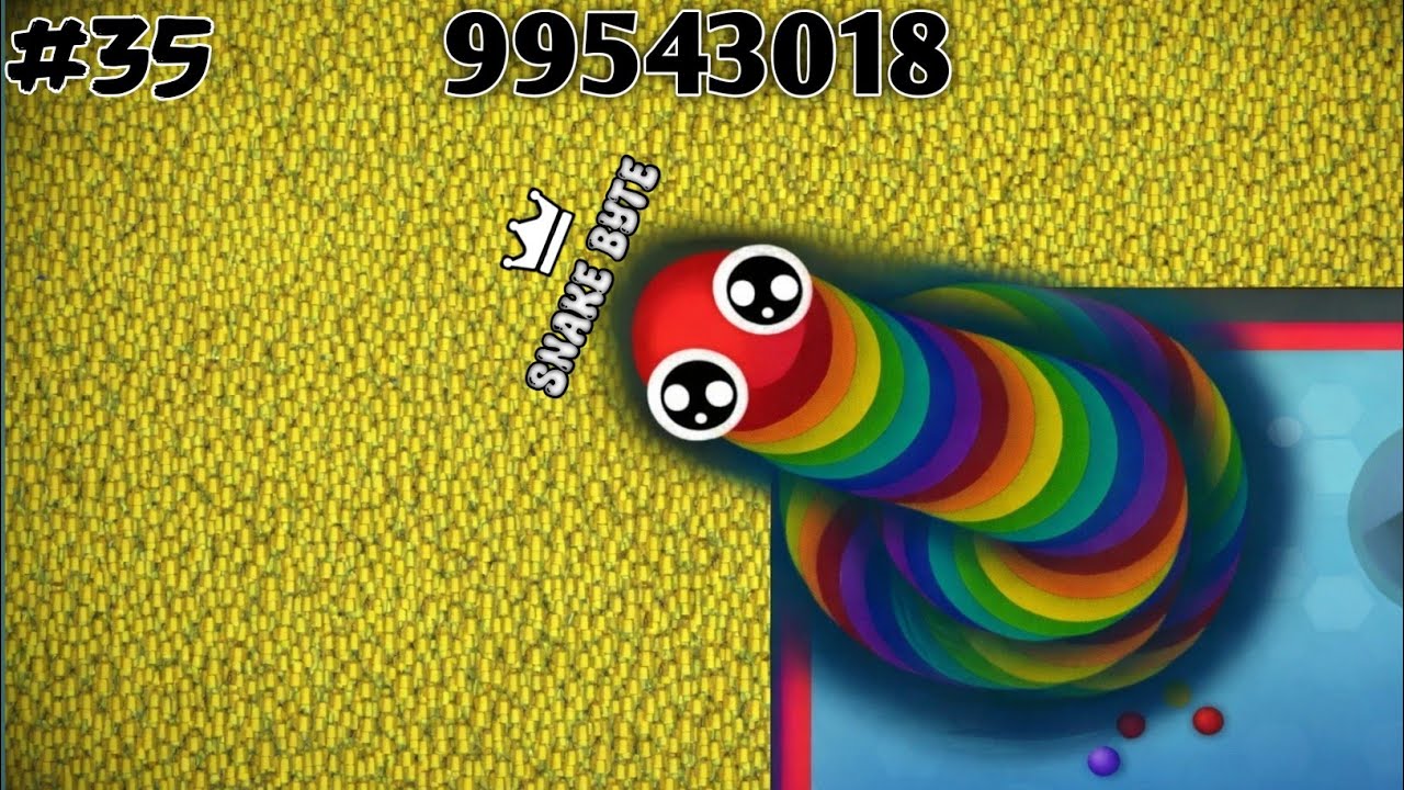 OMG 🐍 KING RAINBOW FEED CUTE NOOBS IN LEFT SIDE MAPS 🐍 BEST EPIC SNAKE IO GAMEPLAY!! 🐍 #35