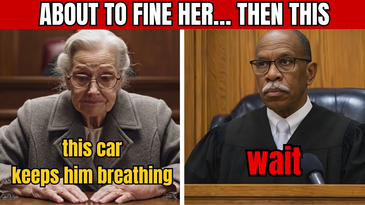 Judge Simpson Was About to Fine a Struggling Grandma—Then He Saw Her Hands and Stopped Everything!!!