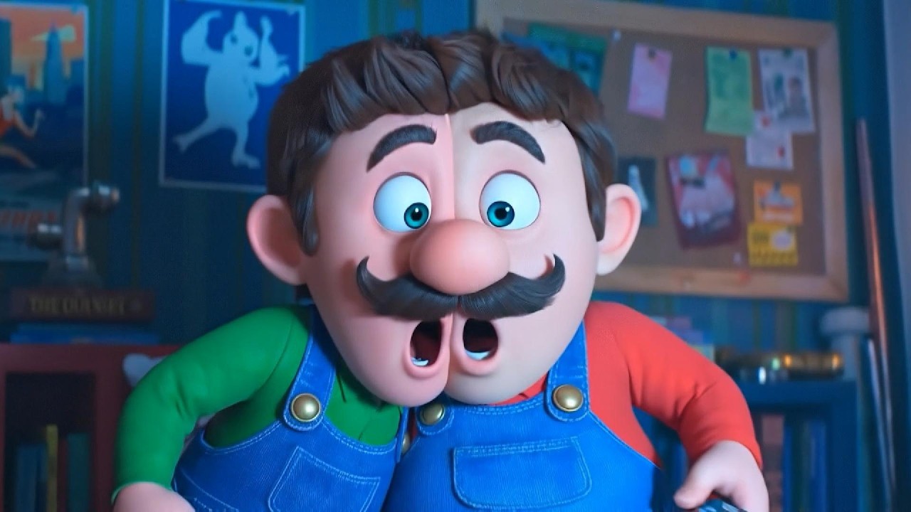 The Super Mario Bros. Movie but it's ruined by AI