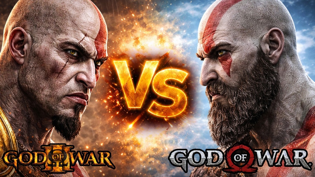 🔥 GOD OF WAR 3 VS GOD OF WAR 2018: QUAL É O MELHOR GOD OF WAR?