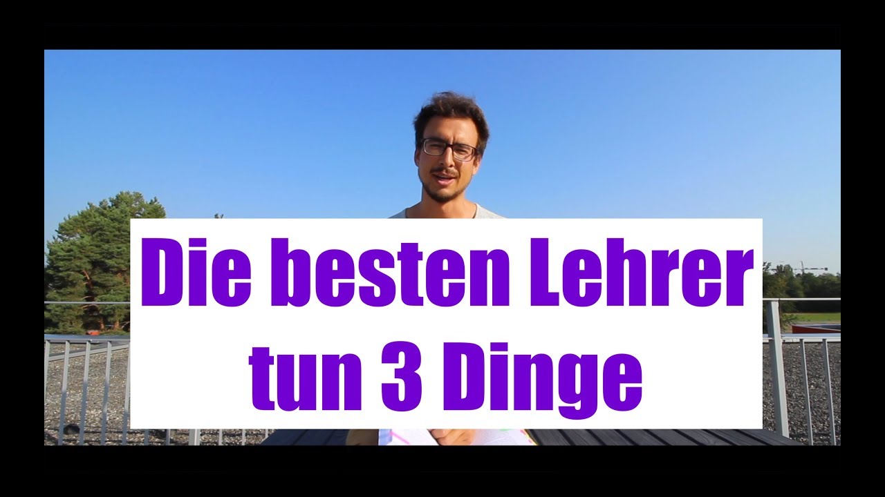 Die ALLERBESTEN Lehrpersonen tun 3 Dinge gemäss 350'000 Schüler*innen-Aussagen (Hattie Studie)