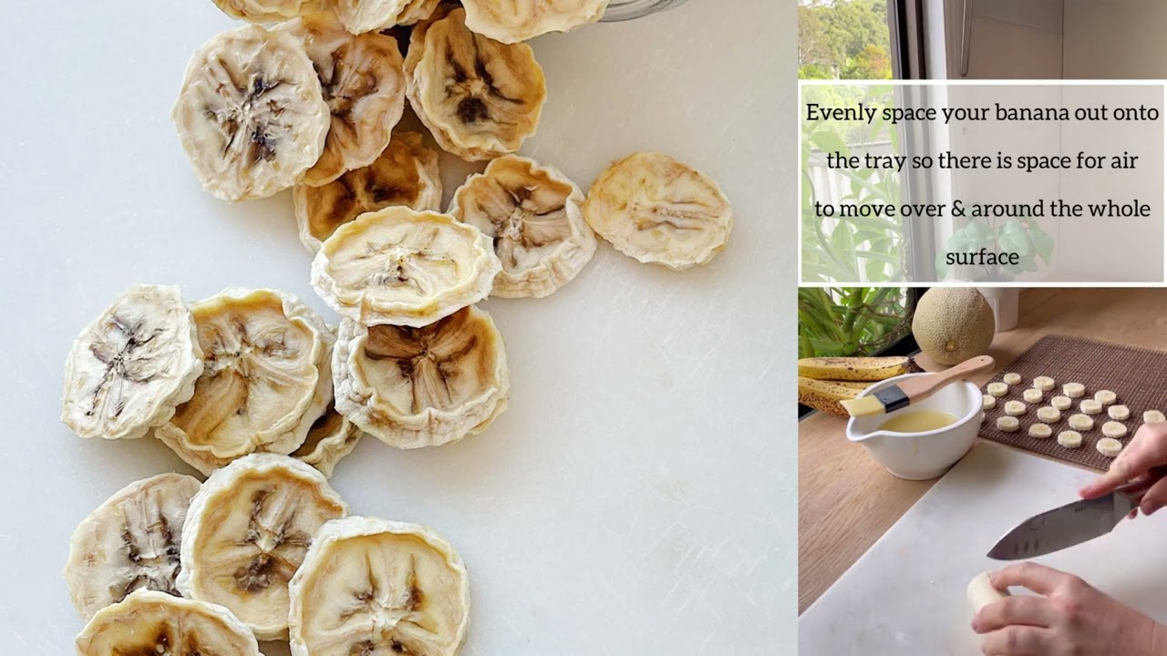 Dehydrated Banana Chips - How to Make Recipe with easy to follow steps