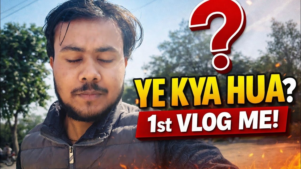 First vlog me hi kya ho gya l rbl_vale
