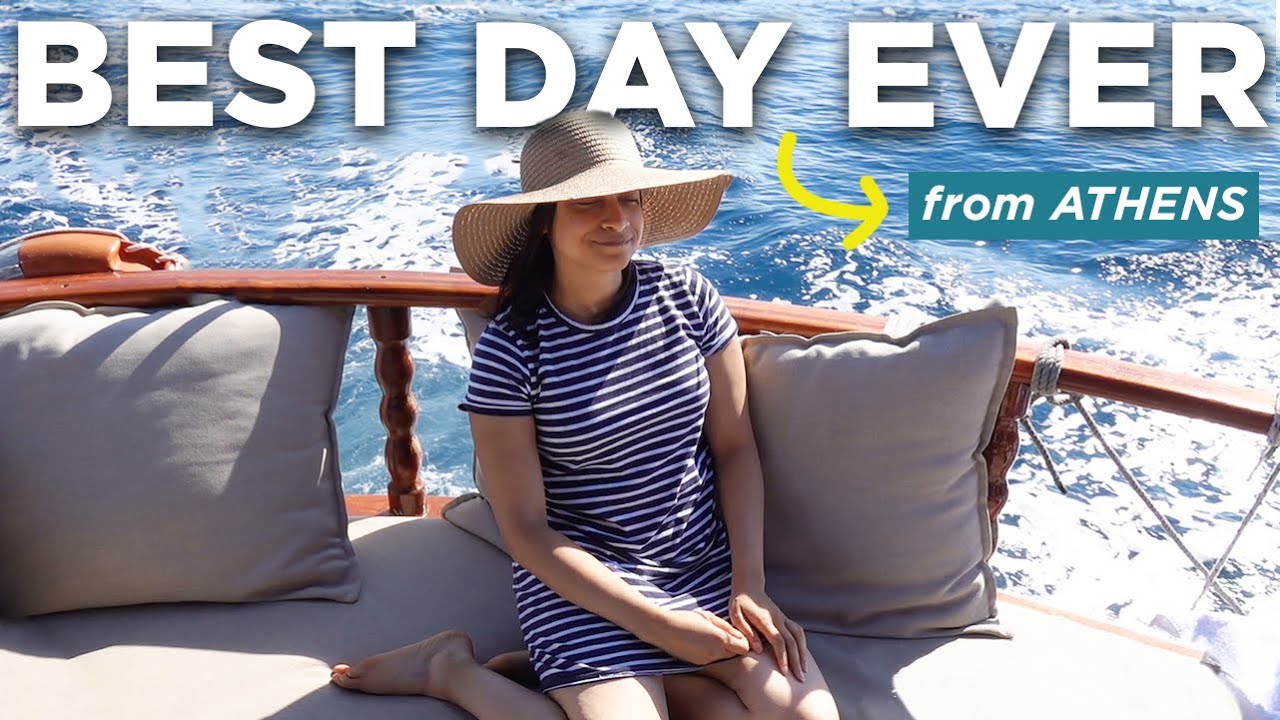 Island Hopping Day Trip to Agistri + Aegina | We had the BEST day in Athens! | Vlog #3