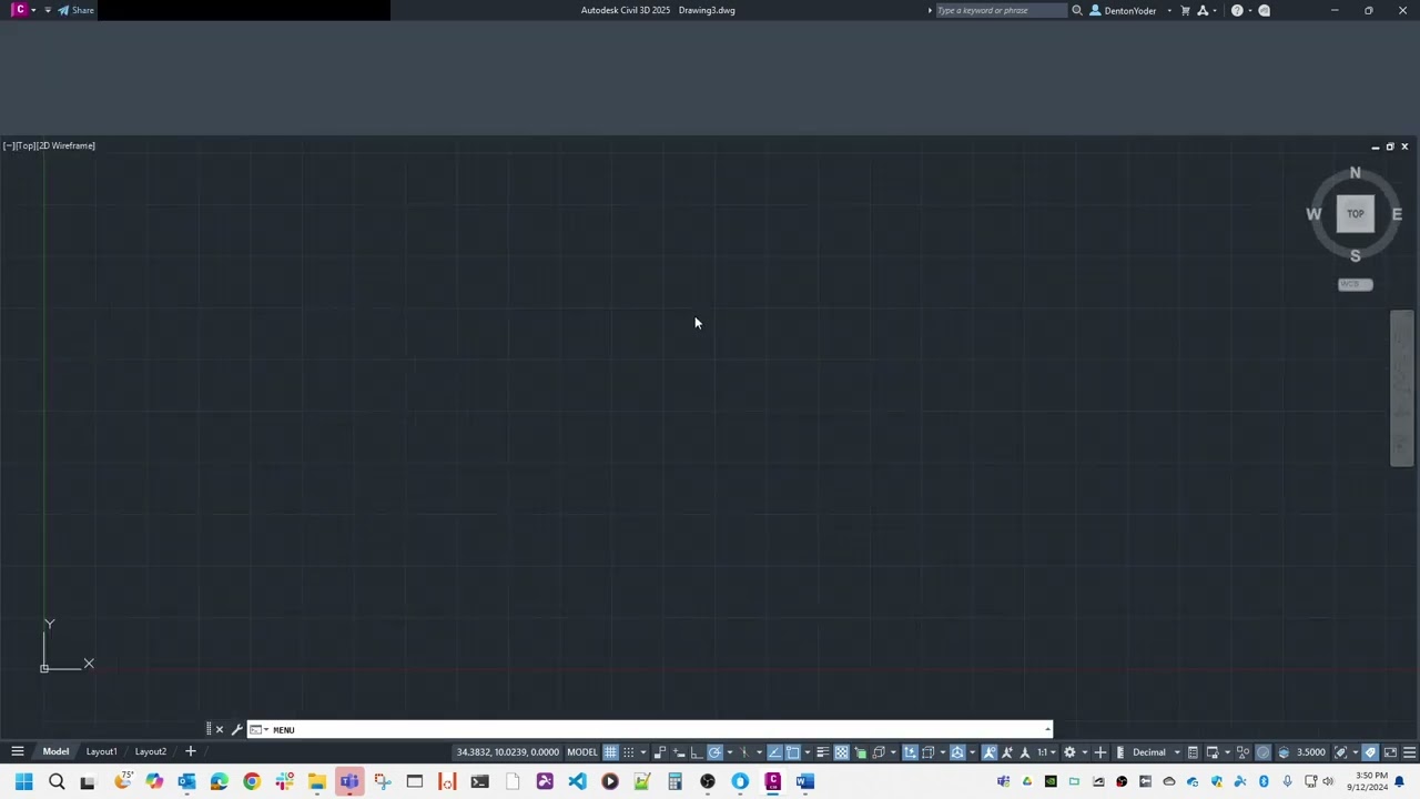 Autodesk Civil-3d setup