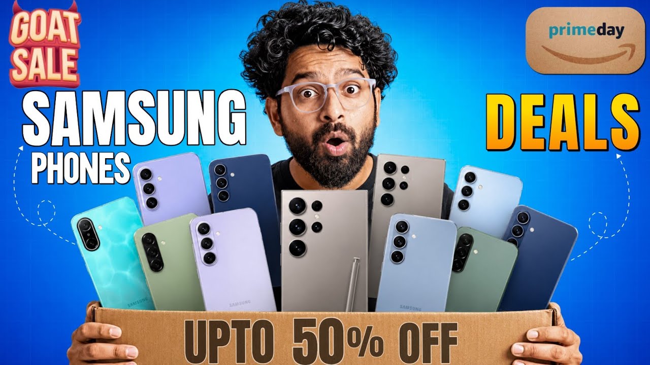 Samsung Phones Big Price Drop!😱Flipkart GOAT Sale & Amazon Prime Day Sale 2026