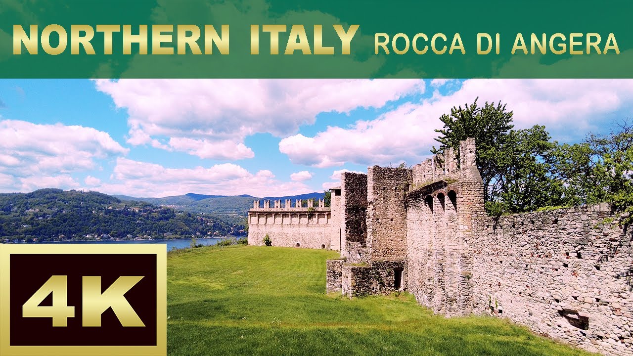 Northern Italy Walking Tour Rocca di Angera#4K#2021#RoccadiAngera