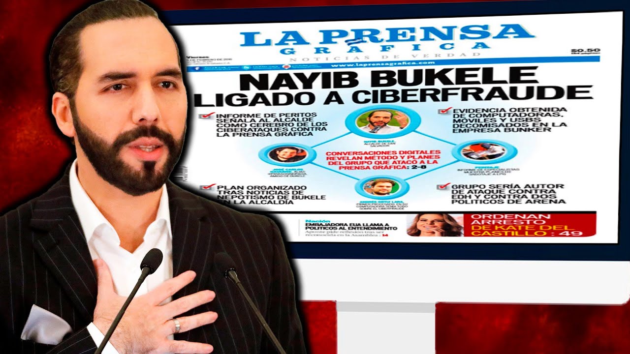 ASÍ QUERÍAN DIFAMAR A BUKELE MIENTRAS ERA ALCALDE