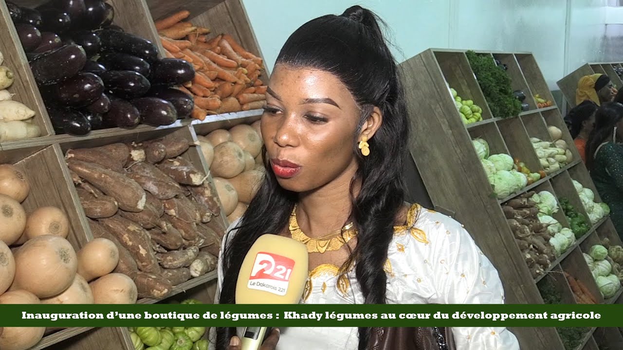 Inauguration d’une boutique de légumes :  Khady légumes au cœur du développement agricole