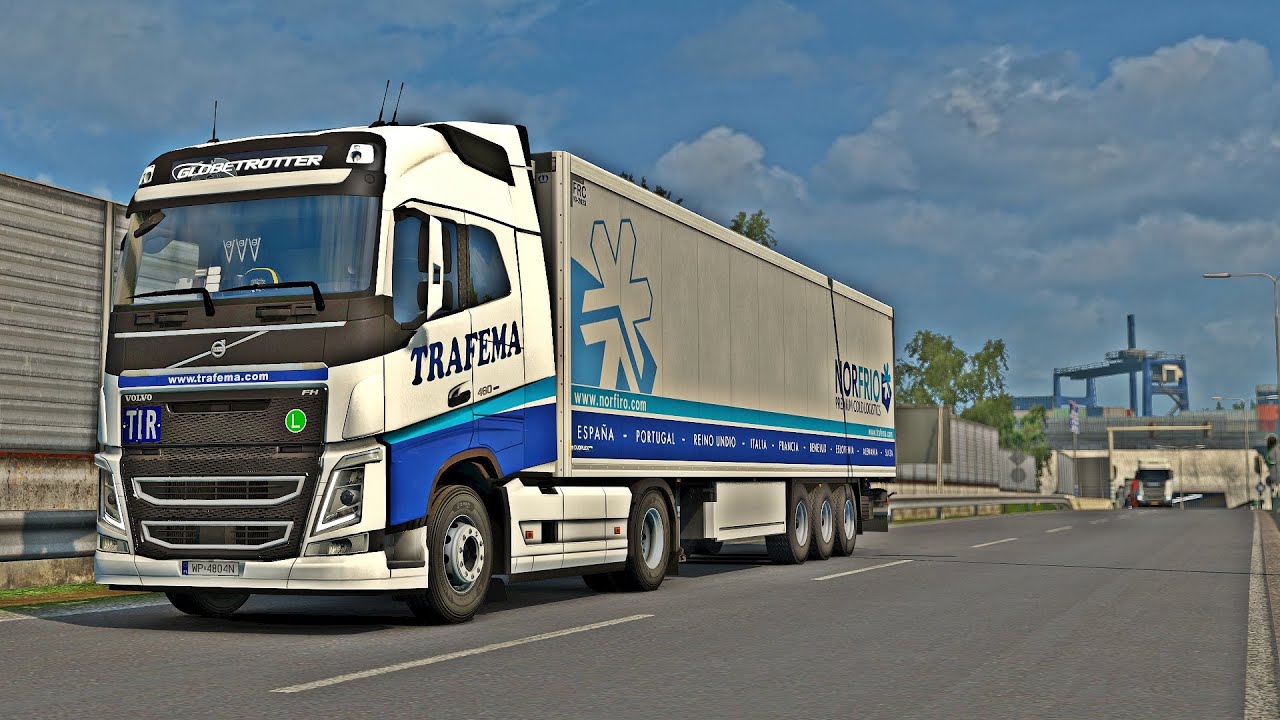 ETS2 1.39 - ProMods 2.51 - Volvo FH 460 - Trip: Amsterdam - Groningen