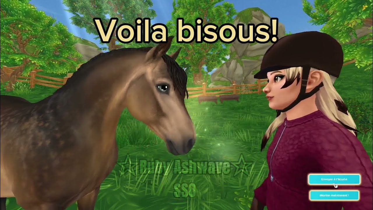 Achat du nouveau Connemara dans Star Stable Online! Petite vidéo🎀🐴 #starstable #horse #connemara