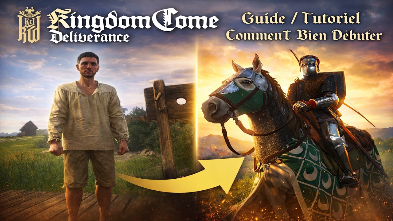 Kingdom Come Deliverance - Comment bien débuter / Faire le meilleur départ [GUIDE / TUTORIEL]