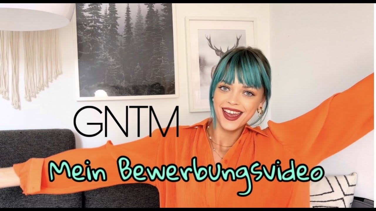 Ich zeige euch mein Bewerbungsvideo für GNTM 😱😂