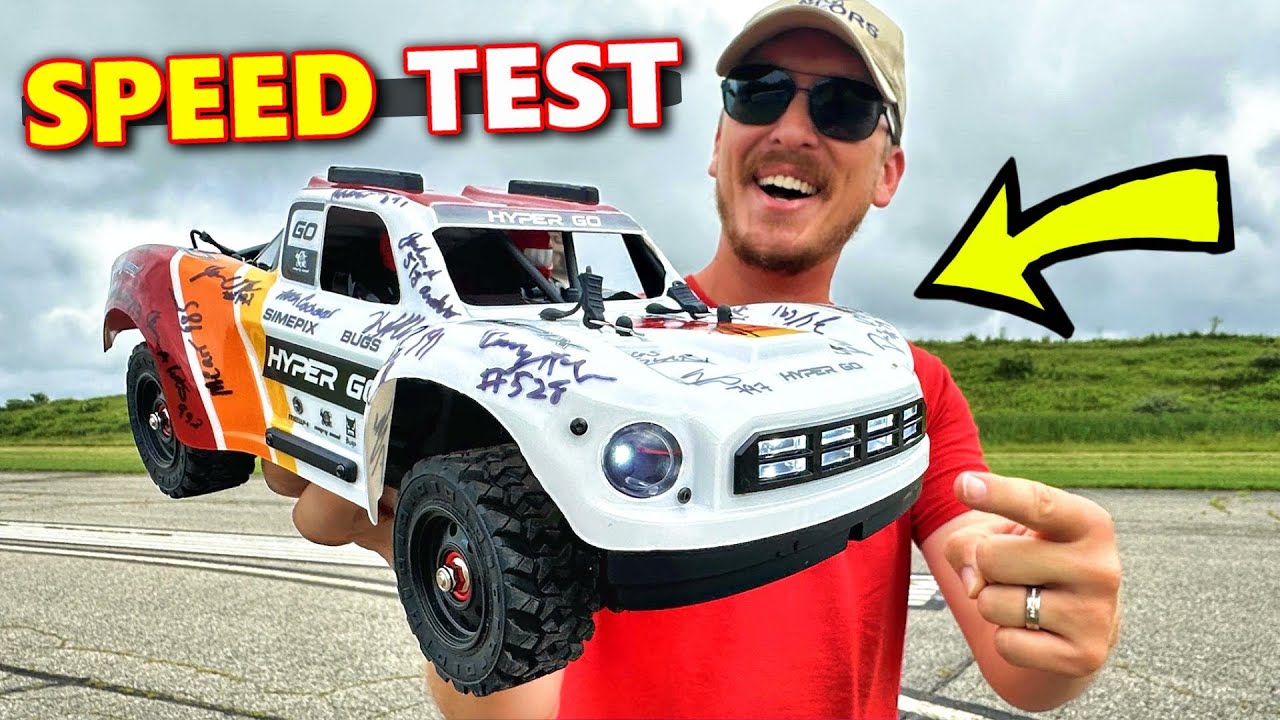 This RC Car Has FAMOUS Signatures...Let's See If It's Worthy?! MJX Hyper Go 14211