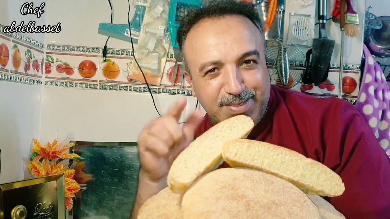 طريقة تحضير خبز زرع بالسميدة المخابز  المفشّفش في المنزل بخطوات بسيطة ومبسطة