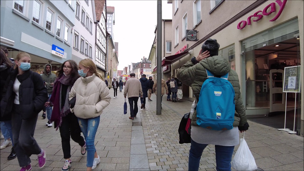 Walking Reutlingen 06 11 2020 4k 60fps