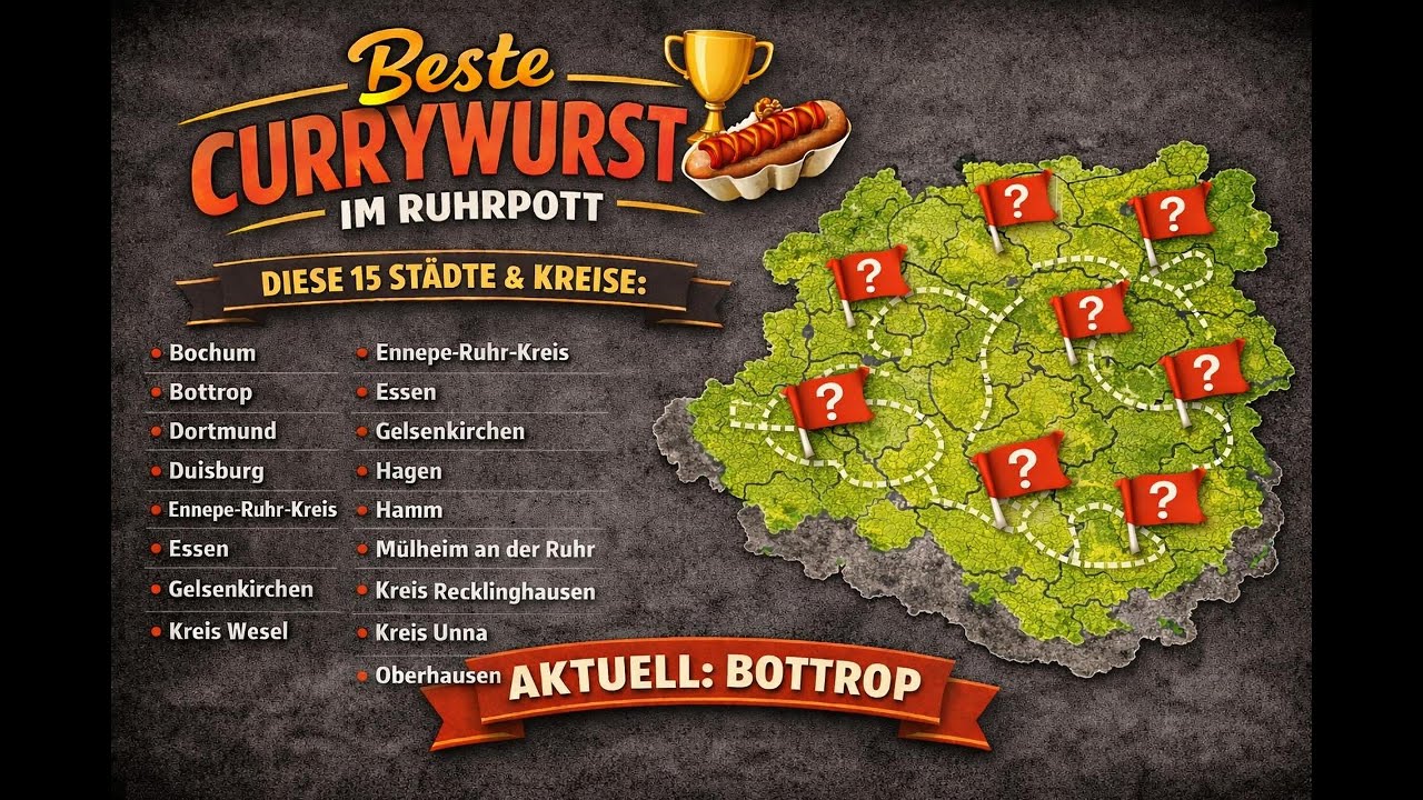 Folge 02 Die beste Currywurst Pommes im Ruhrpott  -- Stadtsieger Bottrop --