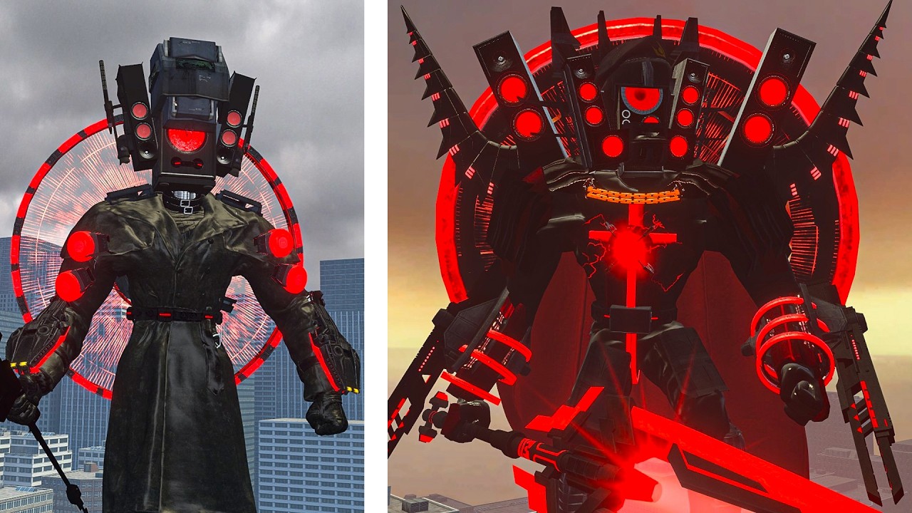 EVOLUTION OF THE NEW ASTRO COMMANDER TITAN SPEAKERMAN! &mdash; Skibidi Toilet Garry&rsquo;s Mod