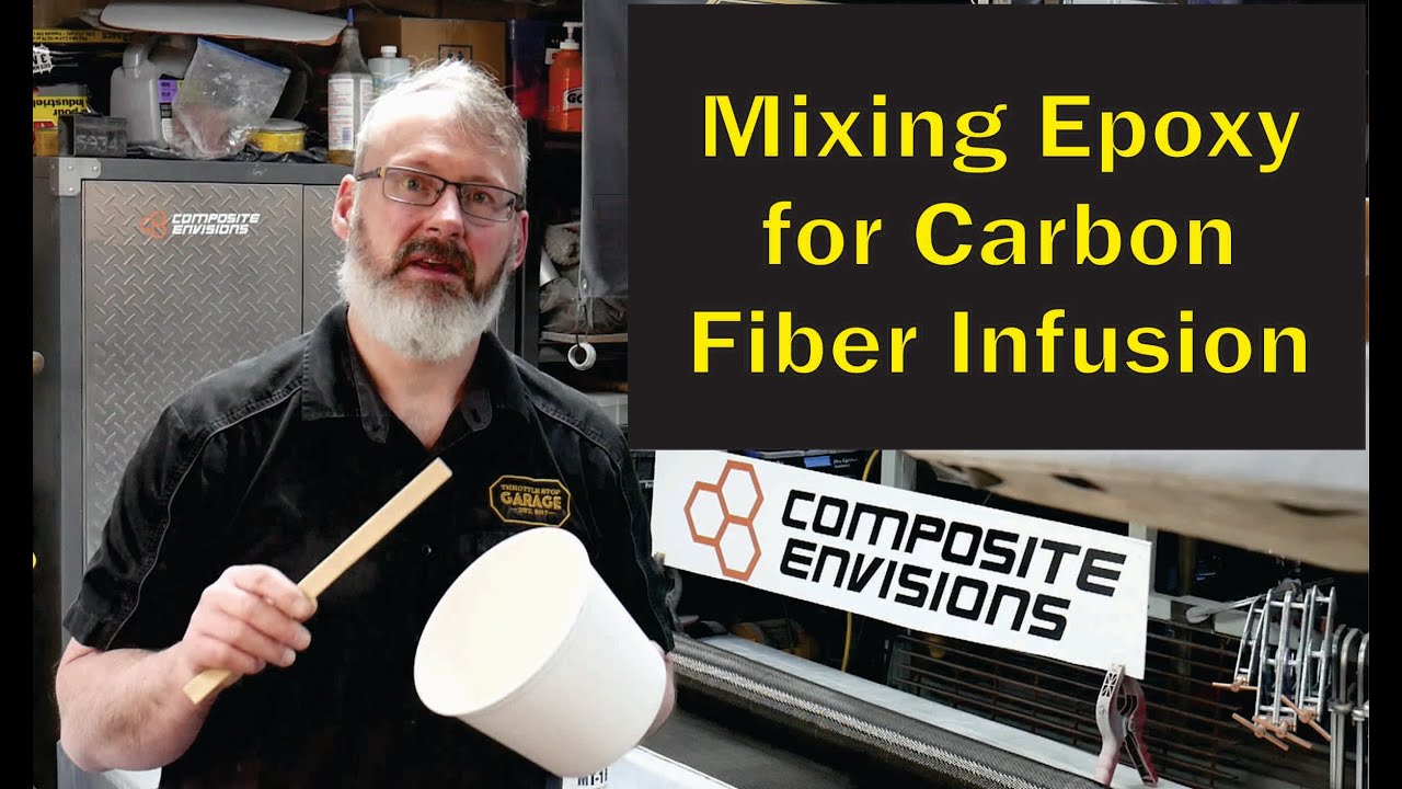 Mixing Epoxy Resin for Carbon Fiber Infusion