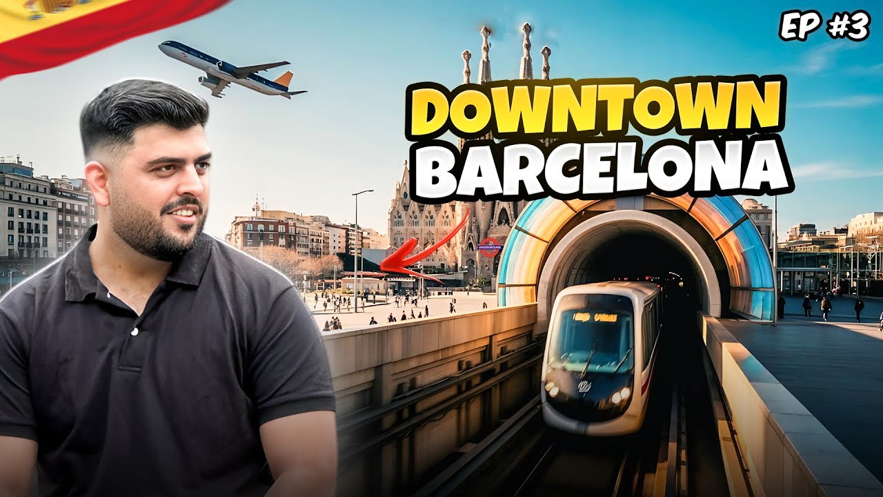 Barcelona's Best: City Walk, Metro System & Final Departure 🇪🇸