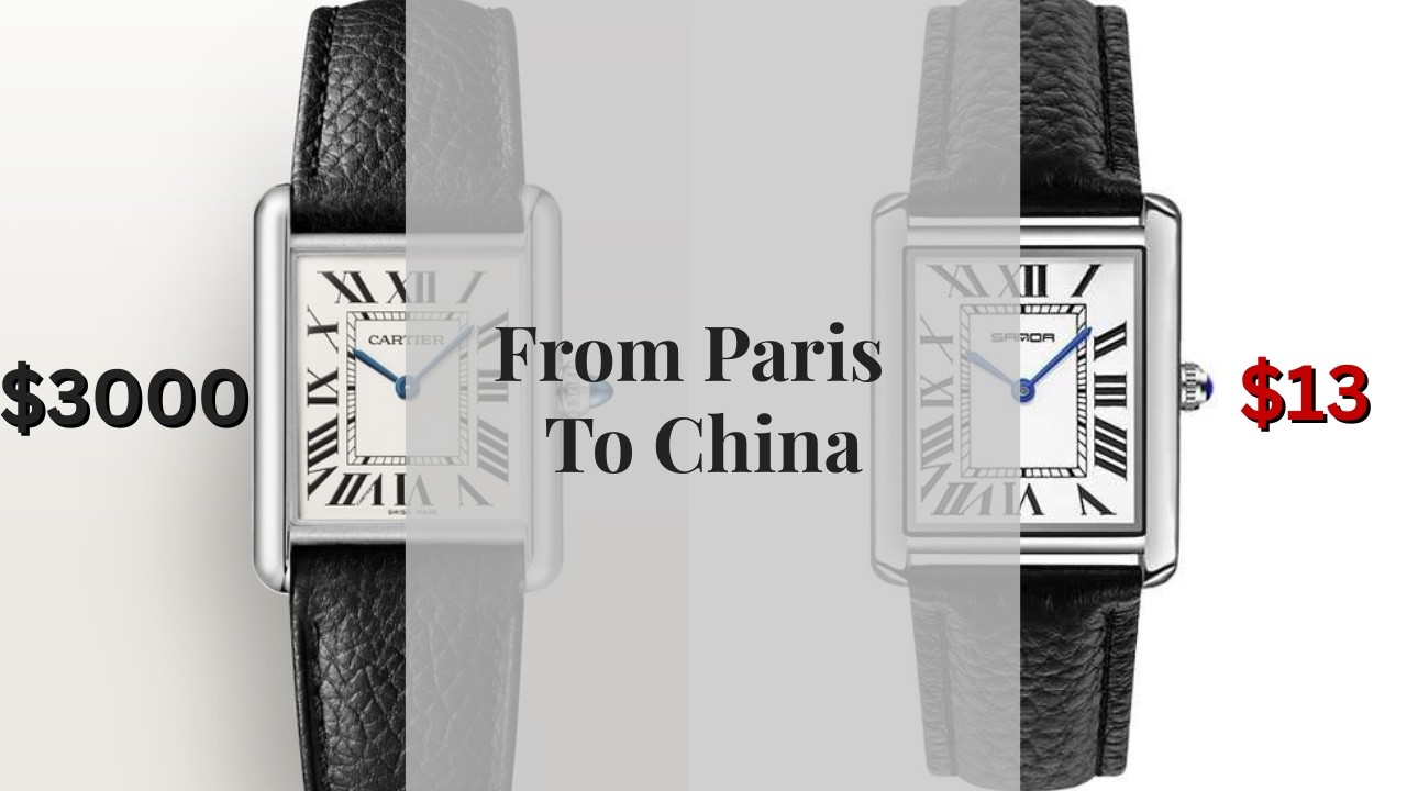 Эти часы AliExpress за 13 долларов выглядят как Cartier за 3000 долларов | Обзор Sanda Tank