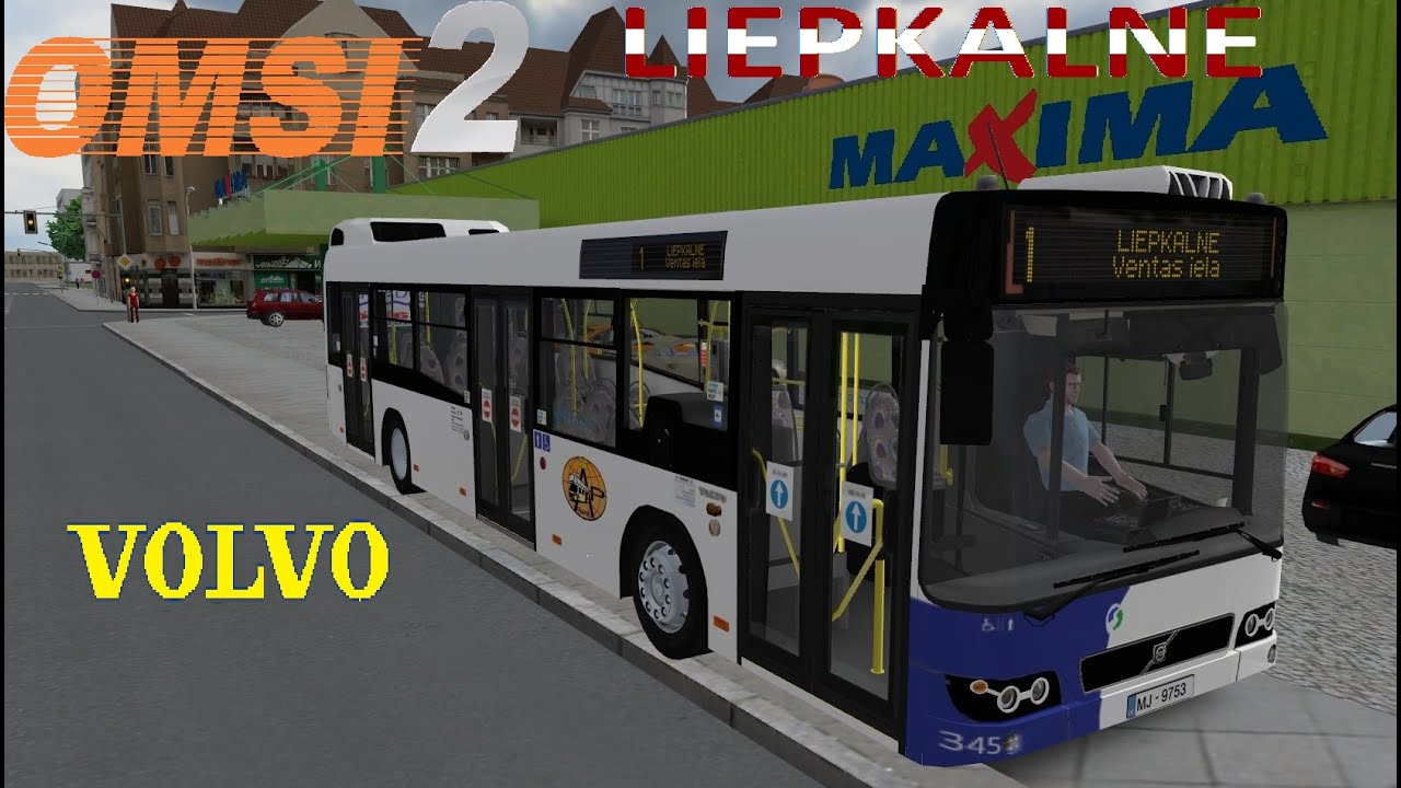 Omsi 2 Volvo 7700 карта Liepkalne