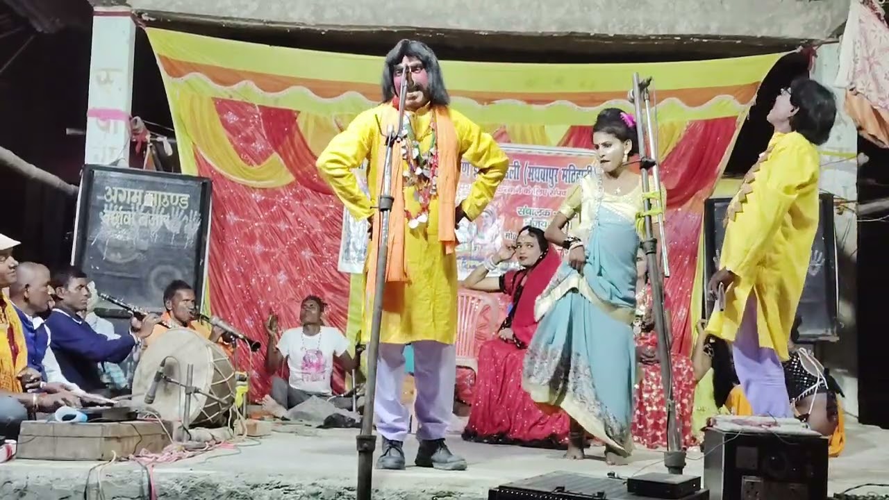 अल्हा रुदाल नाच मटिहानी पार्टी # बाईस गाँजर के लडाई भाग-13