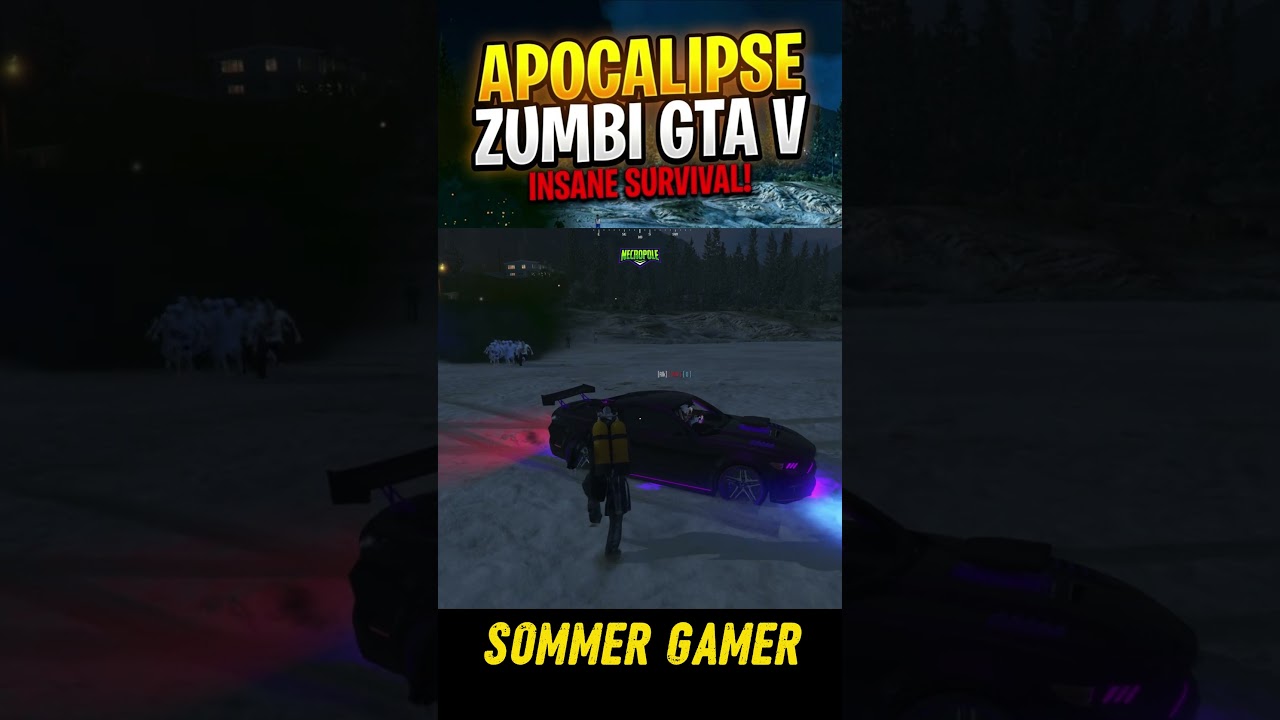 ESCAPEI POR UM TRIZ! Zumbis Invadem Tudo no GTA RP Apocalipse.