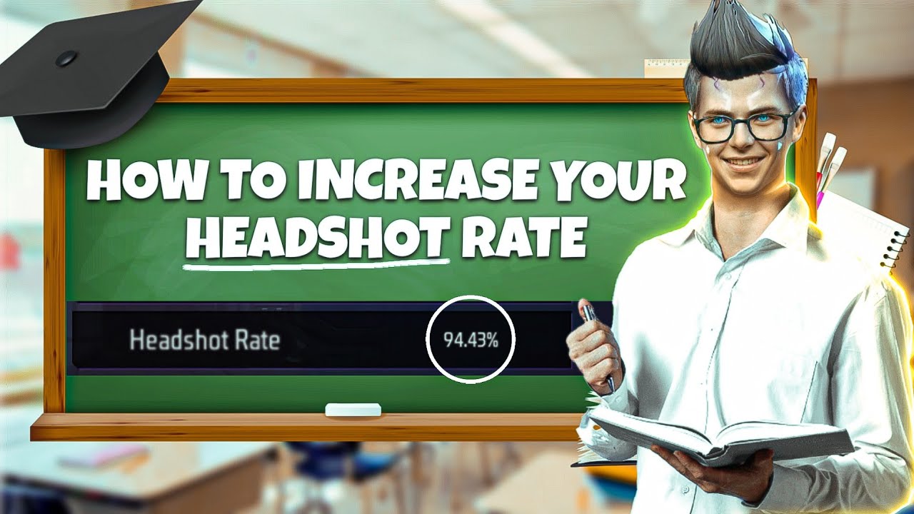 HOW TO INCREASE YOUR { HEADSHOT RATE ) // HEADSHOT RATE कैसे बढ़ाये ? // 100 % working