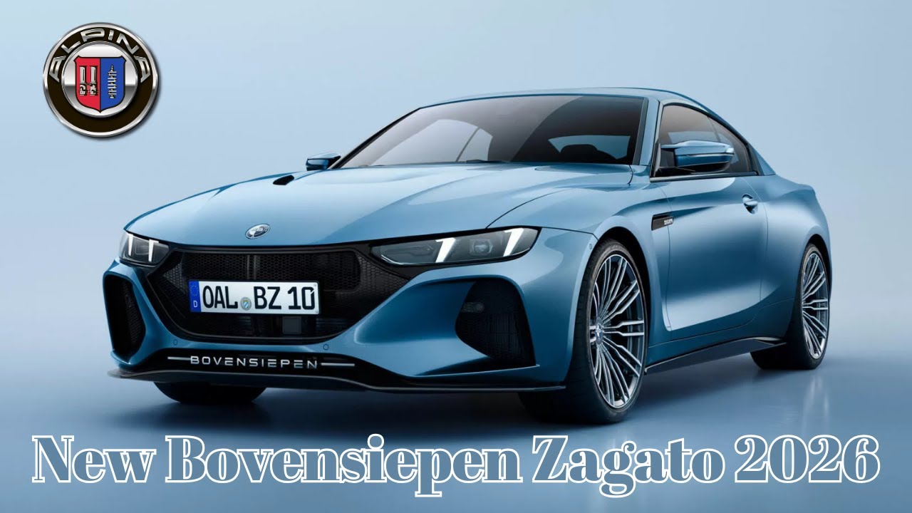 Making its World Premiere at the Concorso d’Eleganza Villa d’Este | Bovensiepen Zagato 2026