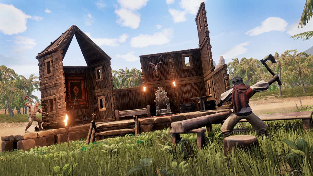 Conan Exiles - Single Player Game Options Private Server Settings Monster Spawn - PC Gameplay