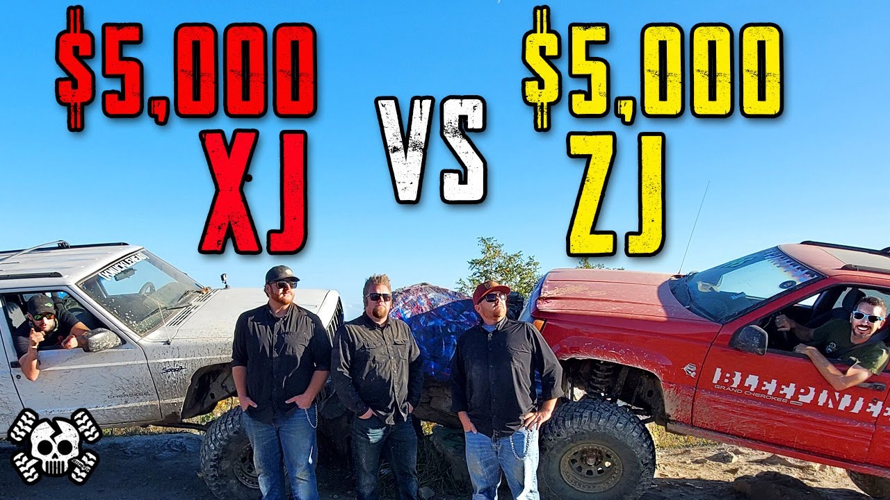 $5,000 XJ vs $5,000 ZJ - Let the Cheap Jeep Battle Begin! - Part 2