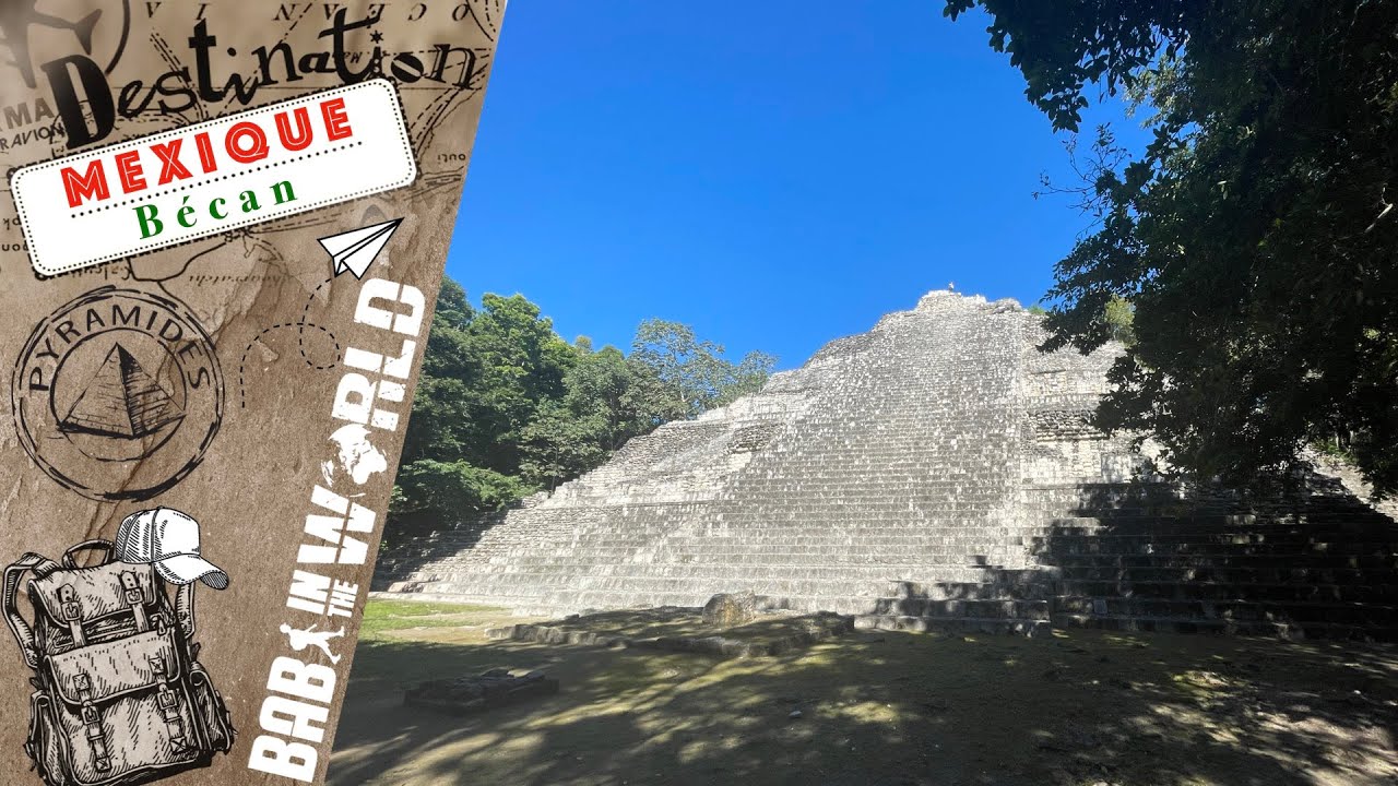 MEXIQUE - Pyramide et Citée de Bécan