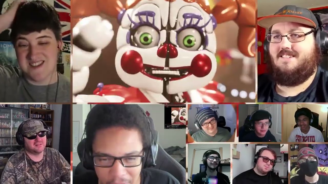 CG5 - Join Us For A Bite (FNAF Song Cover Animation) [REACTION MASH-UP]