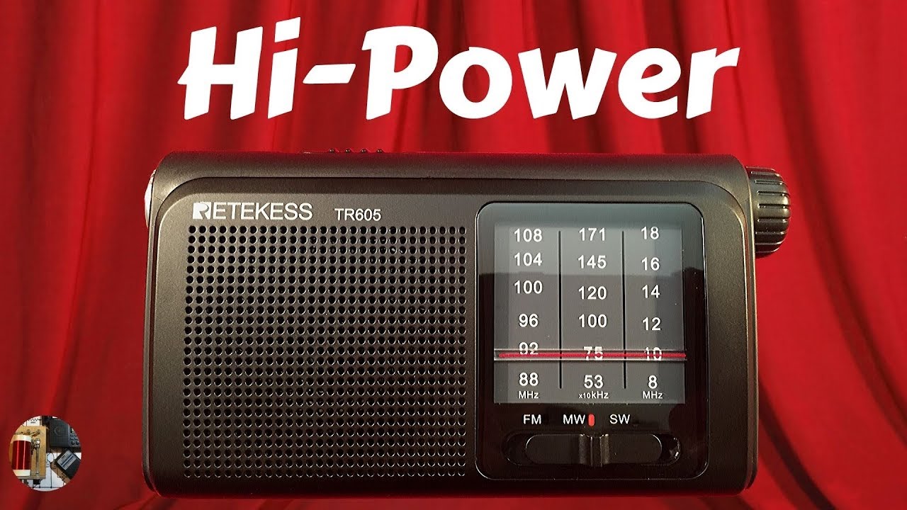 Обзор коротковолнового перезаряжаемого радиоприемника Retekess TR605 AM FM