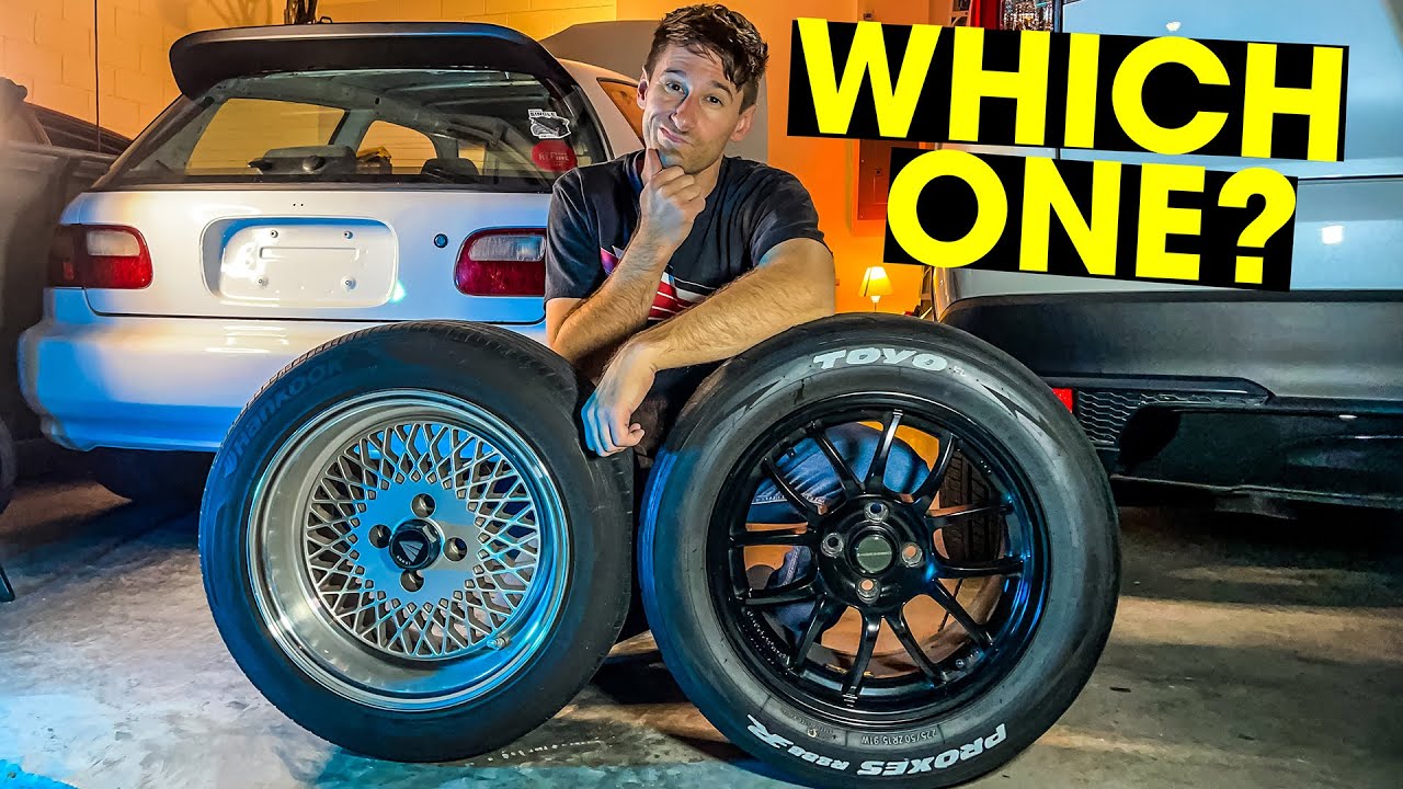 205/50/15 or 225/50/15 on 90's Civic?